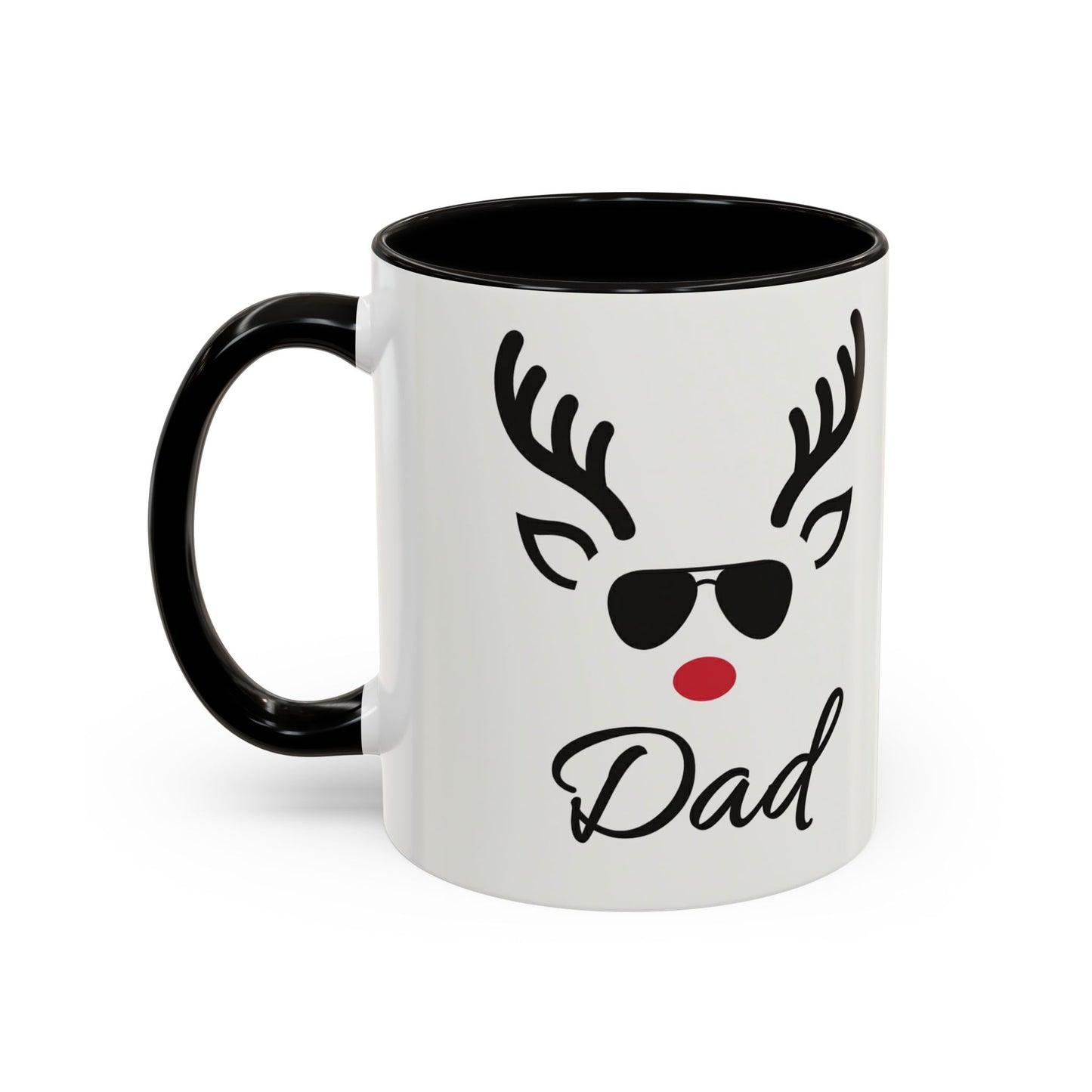 Dad Reindeer Mug — Funny Christmas Coffee Cup (11oz & 15oz)