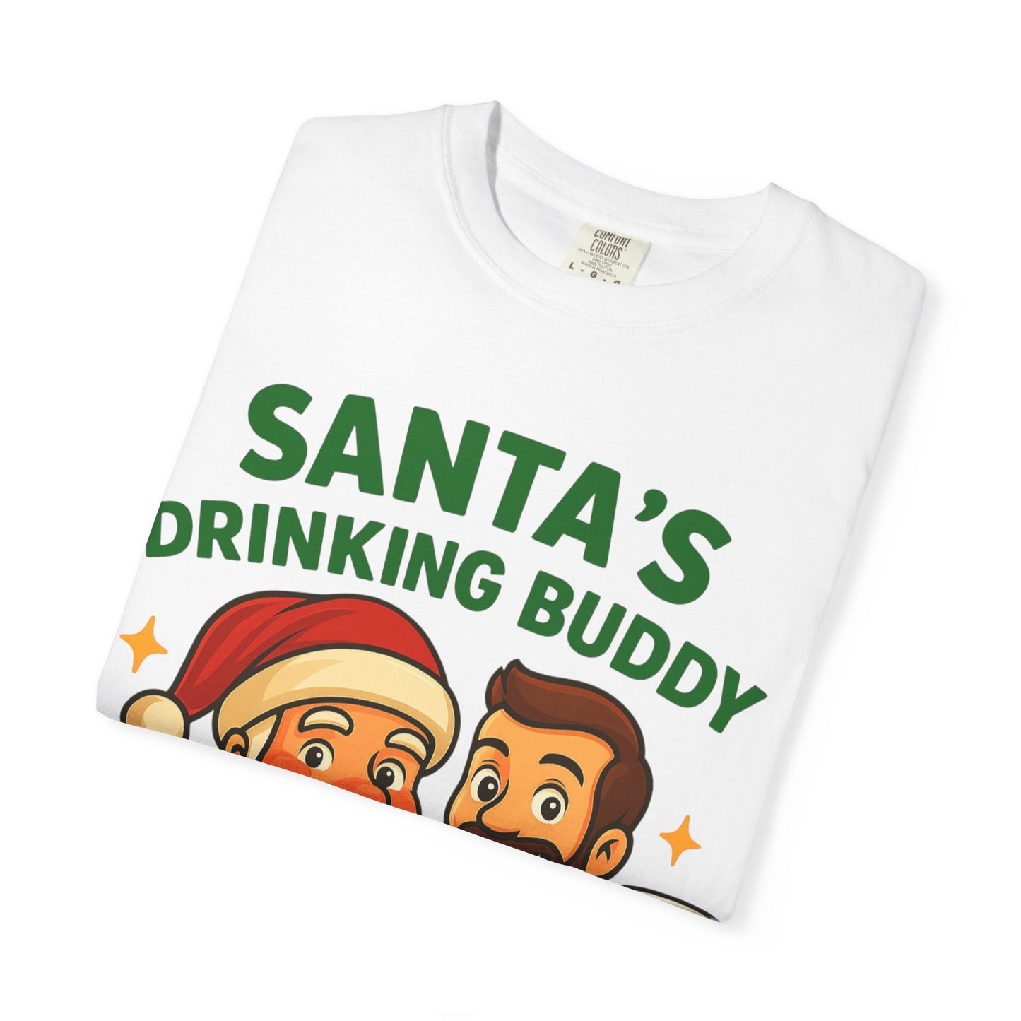 Santa's Drinking Buddy T-Shirt UNISEX