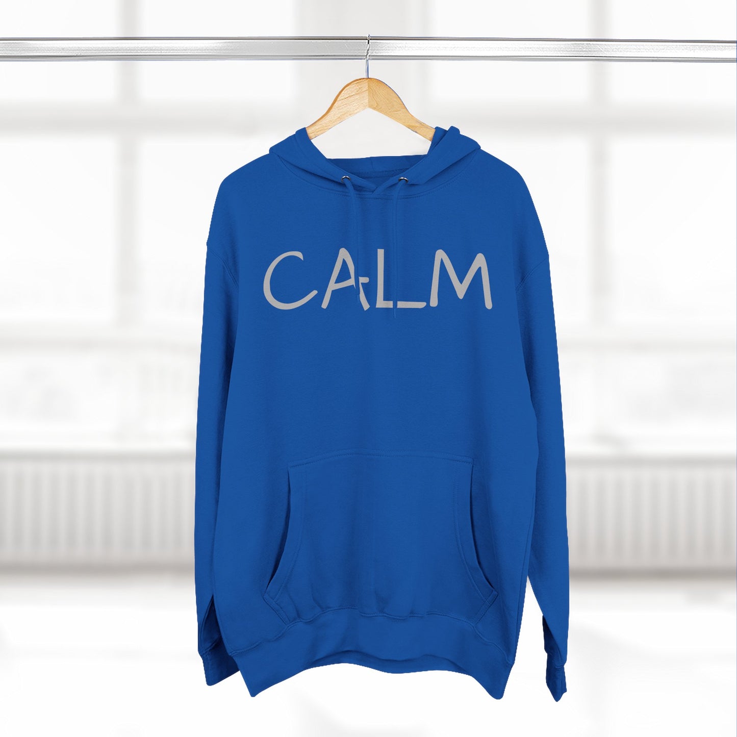 CALM Hoodie — Minimalist Relaxed Fit Fleece Pullover