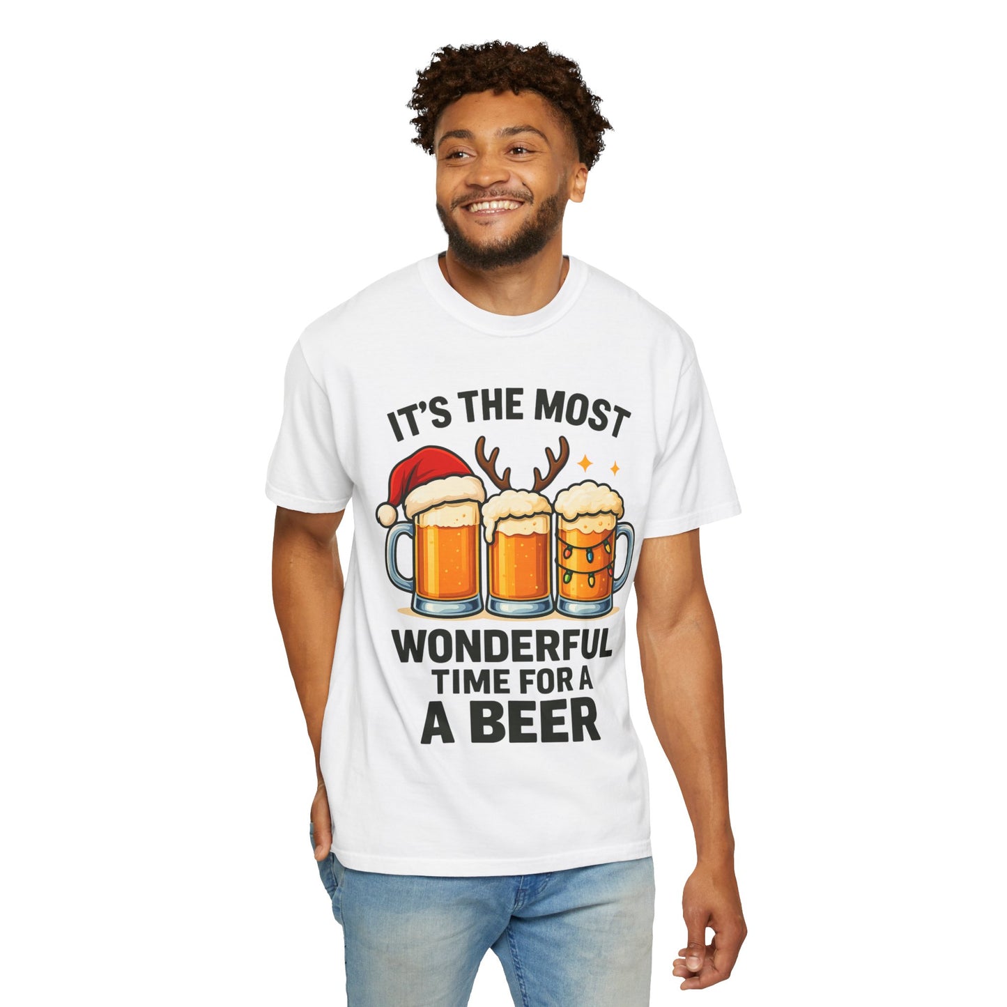 Christmas Beer T-Shirt UNISEX