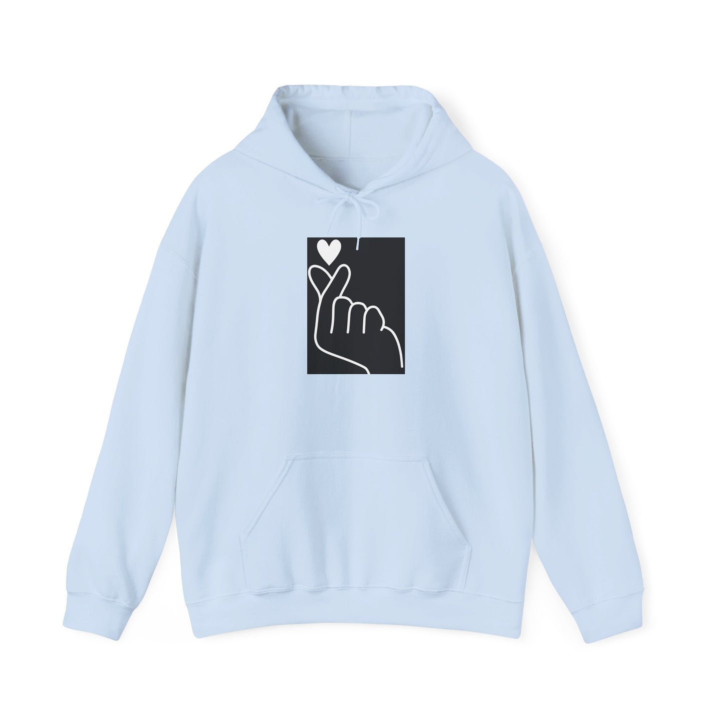 Korean Finger Heart Hoodie UNISEX