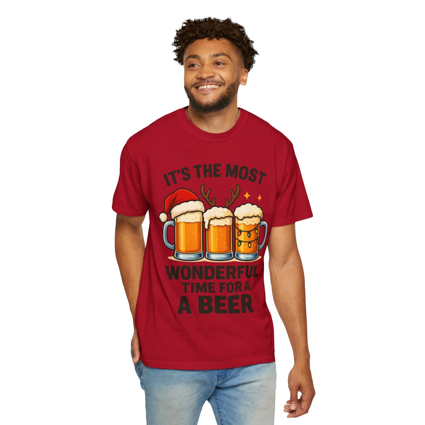 Christmas Beer T-Shirt UNISEX