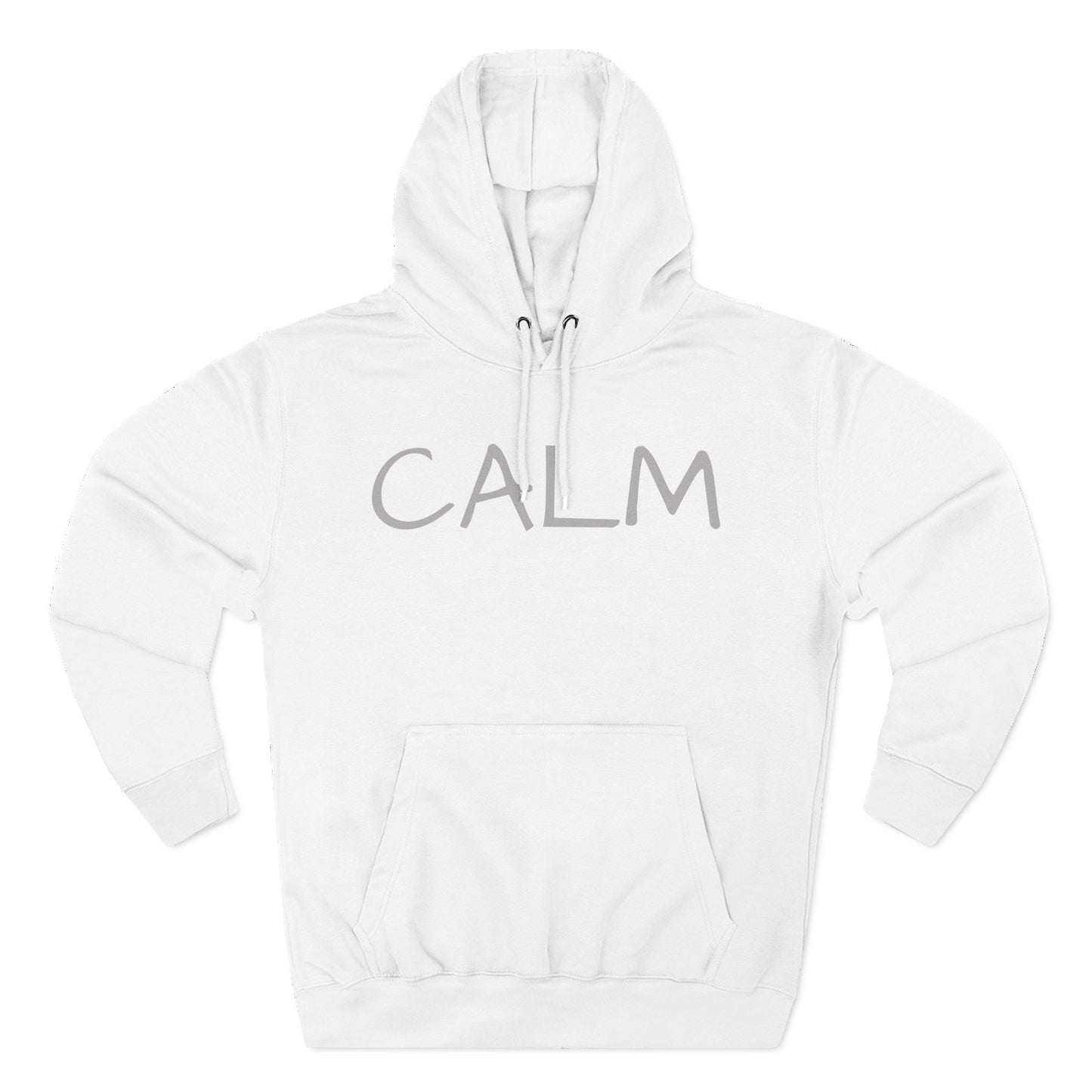 CALM Hoodie — Minimalist Relaxed Fit Fleece Pullover