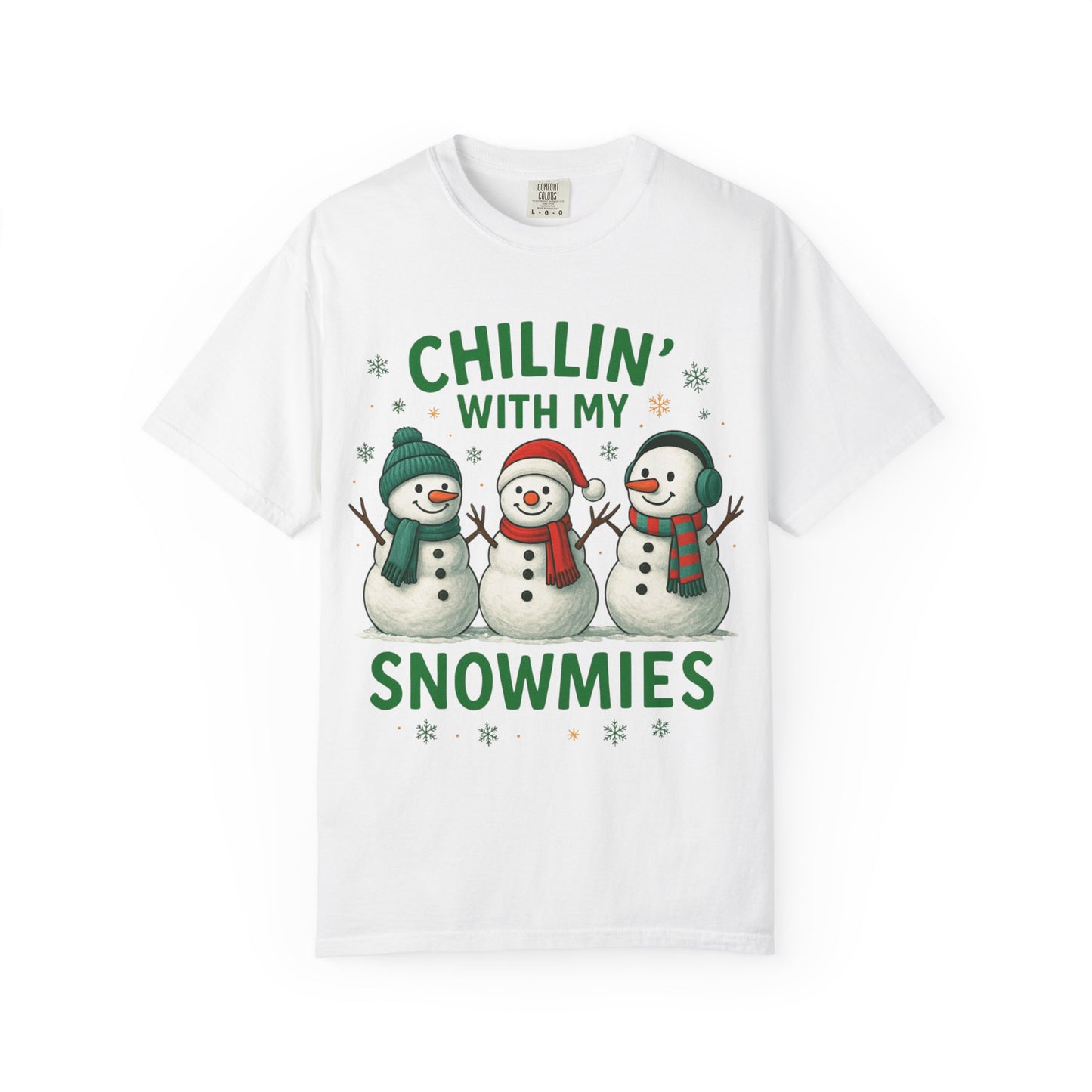 Chillin' With My Snowmies Christmas T-Shirt