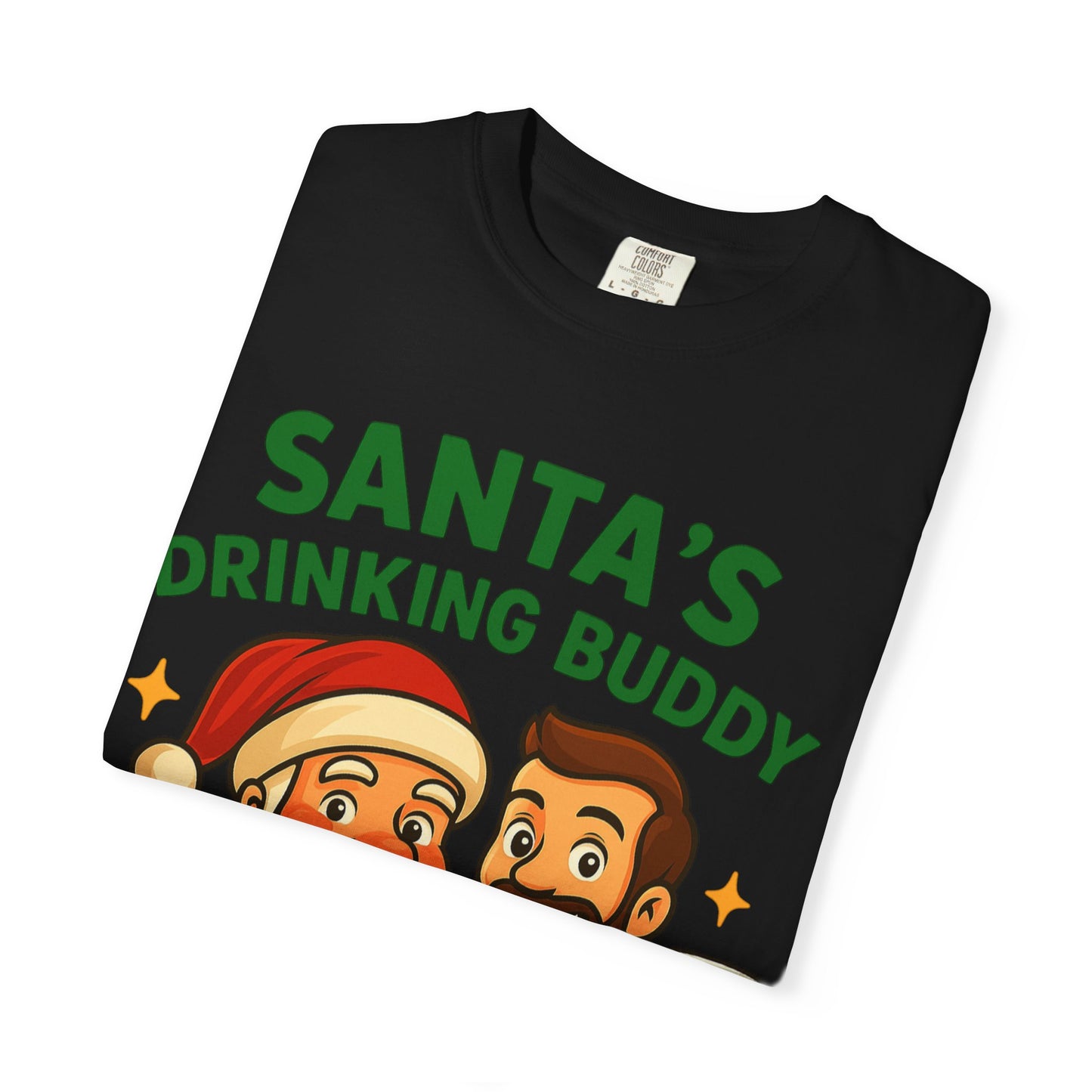 Santa's Drinking Buddy T-Shirt UNISEX