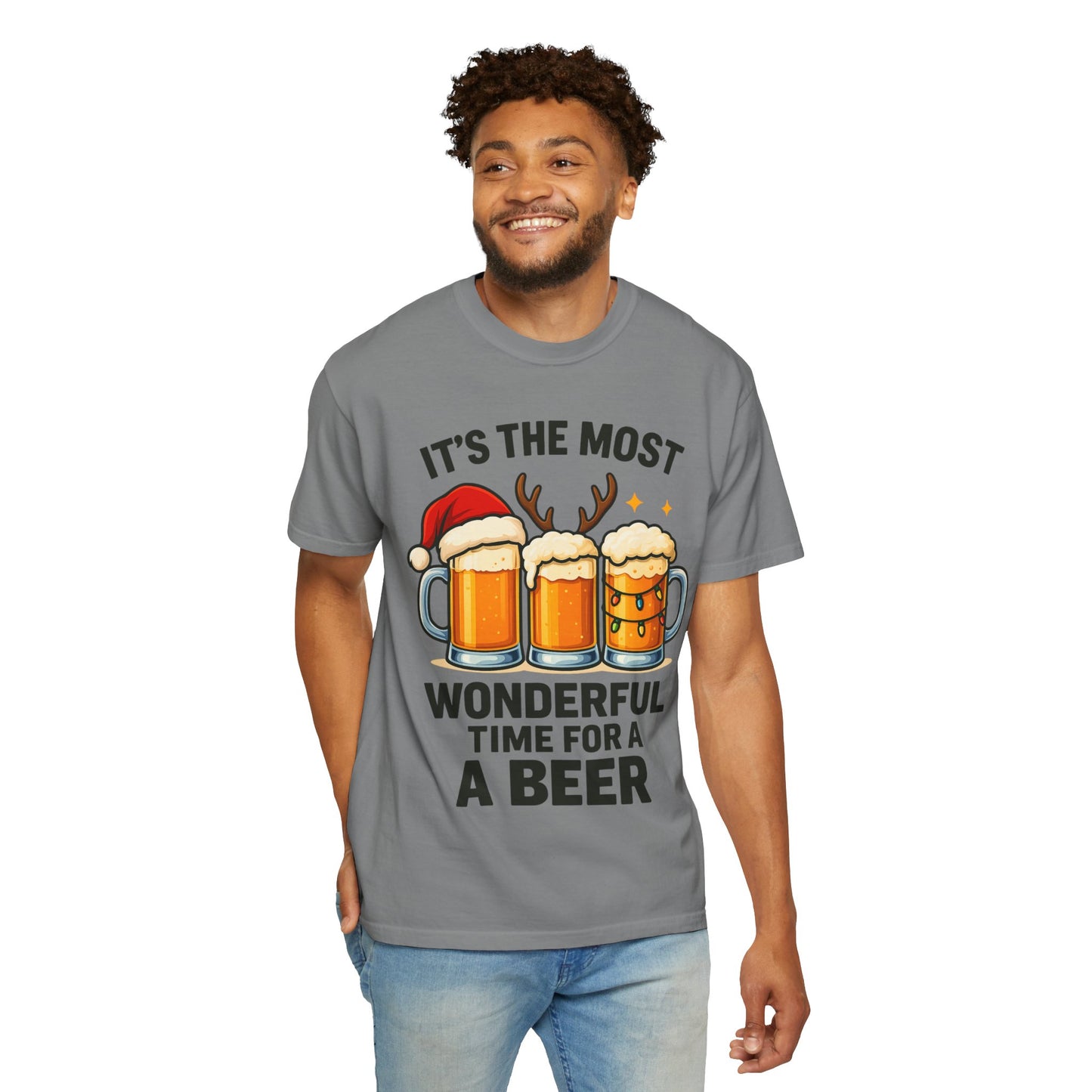 Christmas Beer T-Shirt UNISEX