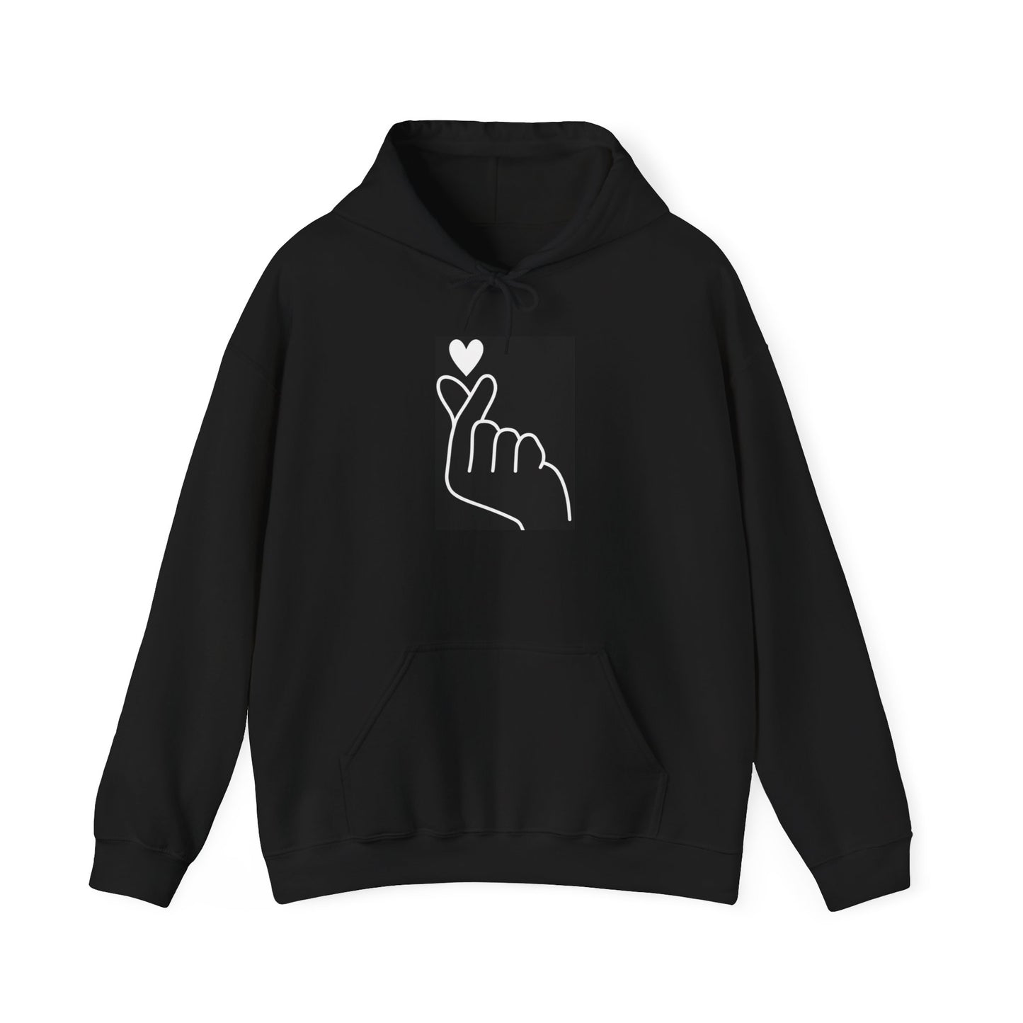 Korean Finger Heart Hoodie UNISEX