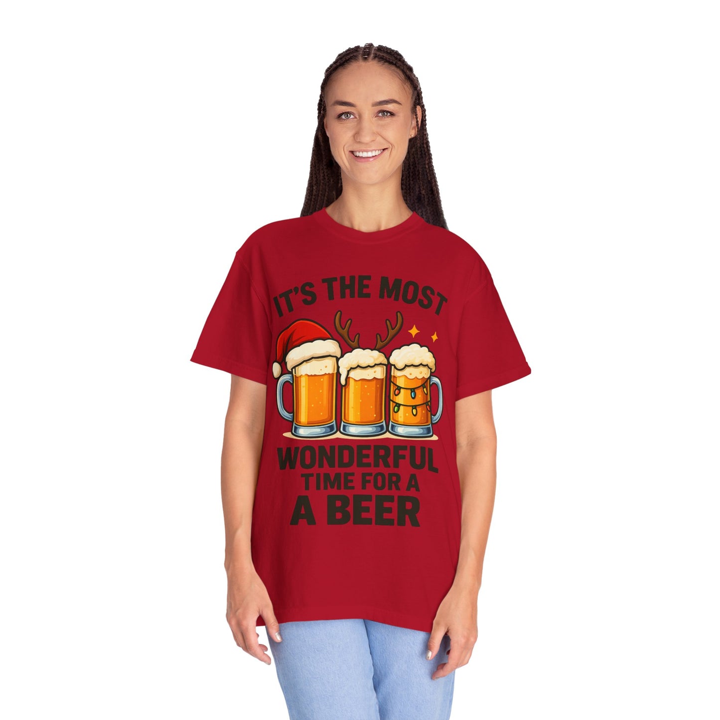 Christmas Beer T-Shirt UNISEX