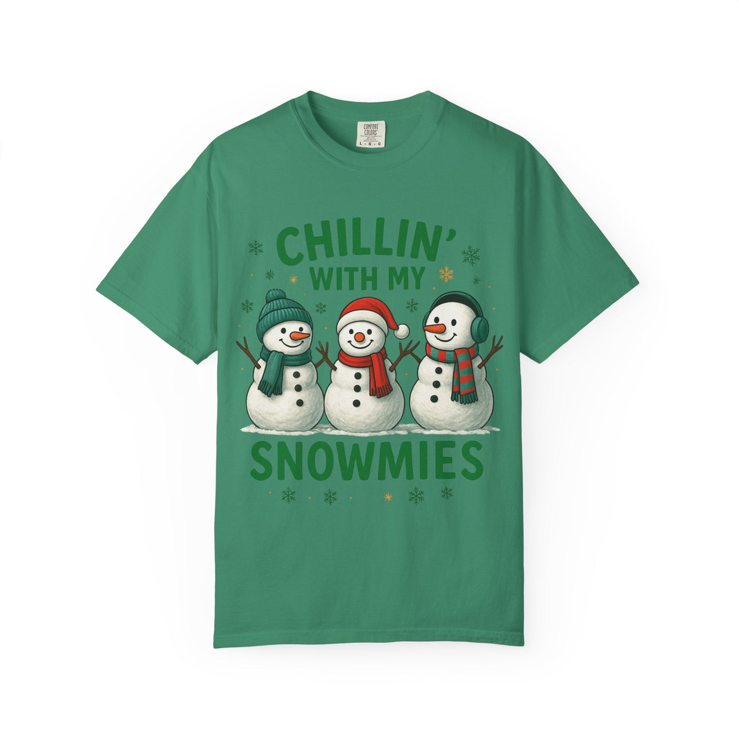 Chillin' With My Snowmies Christmas T-Shirt