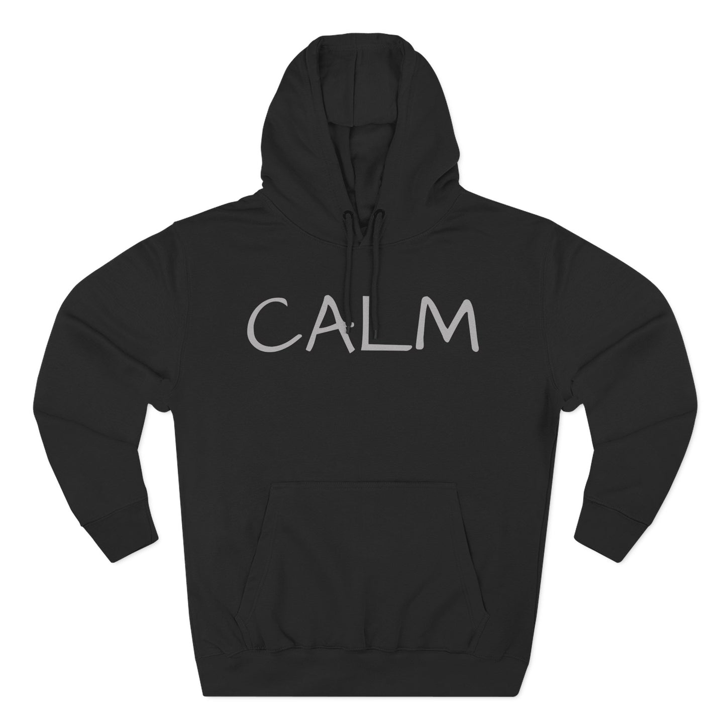 CALM Hoodie — Minimalist Relaxed Fit Fleece Pullover