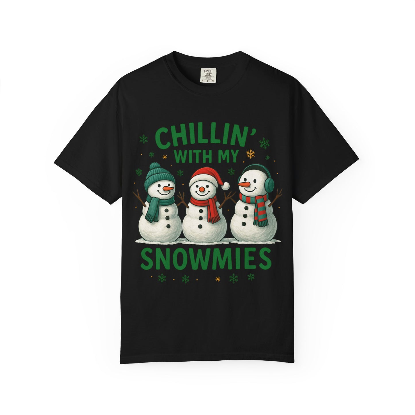 Chillin' With My Snowmies Christmas T-Shirt
