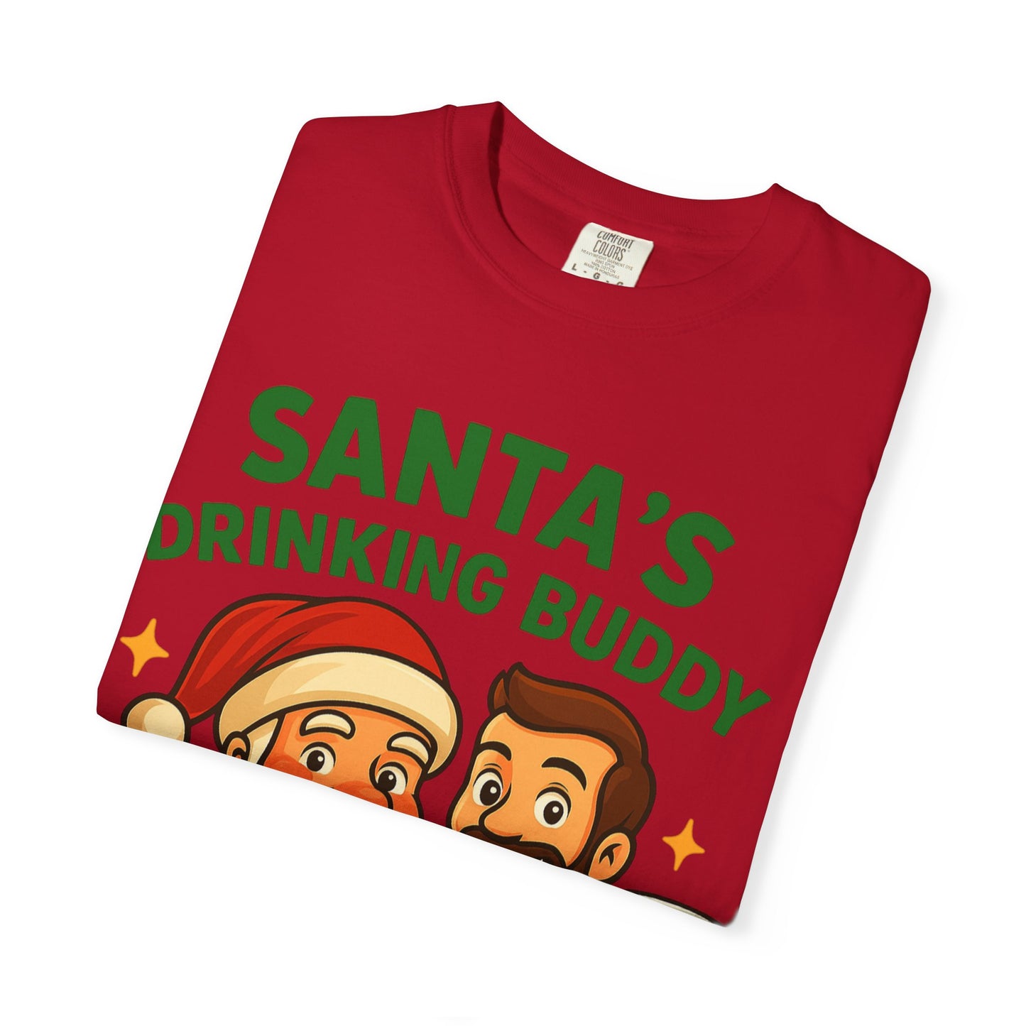 Santa's Drinking Buddy T-Shirt UNISEX