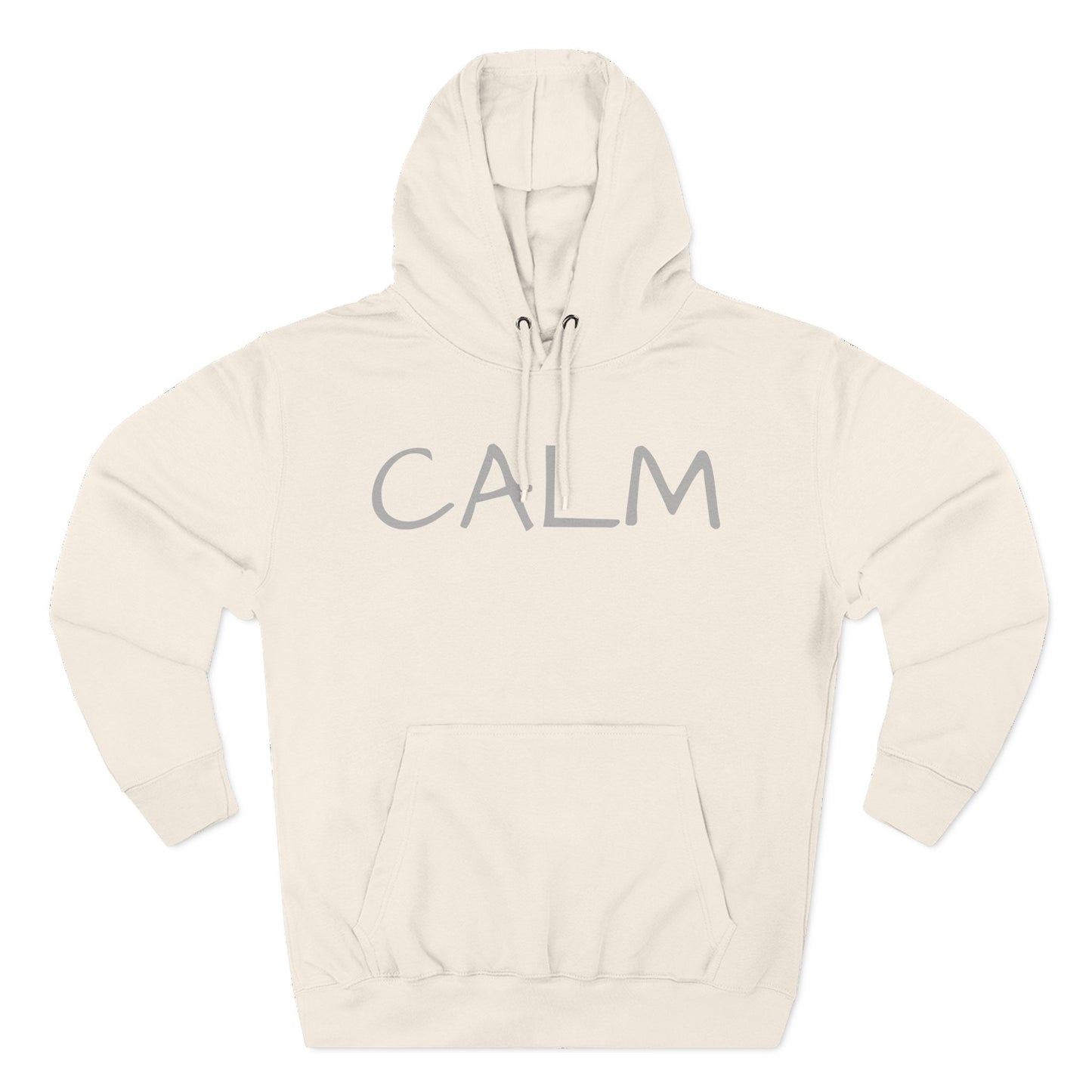 CALM Hoodie — Minimalist Relaxed Fit Fleece Pullover