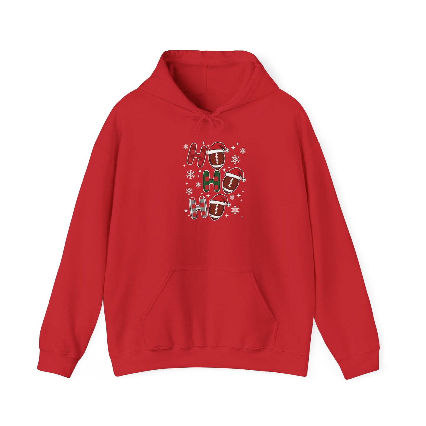 Football Helmet Pattern Hoodie – Retro Team Sport Pullover