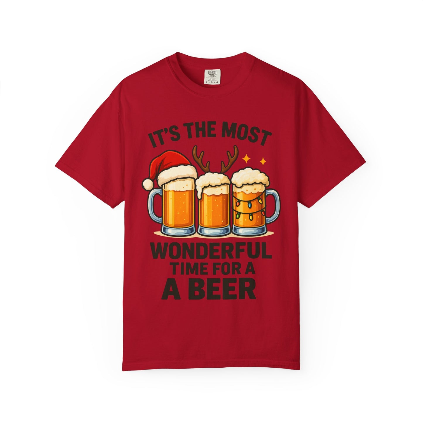 Christmas Beer T-Shirt UNISEX