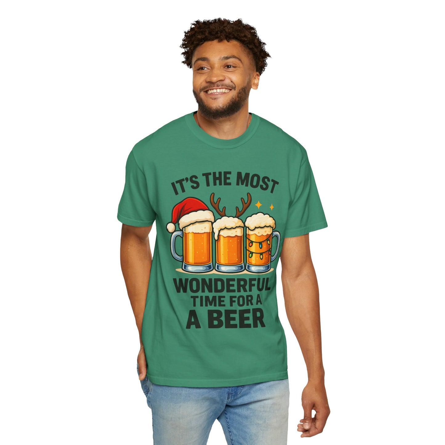 Christmas Beer T-Shirt UNISEX