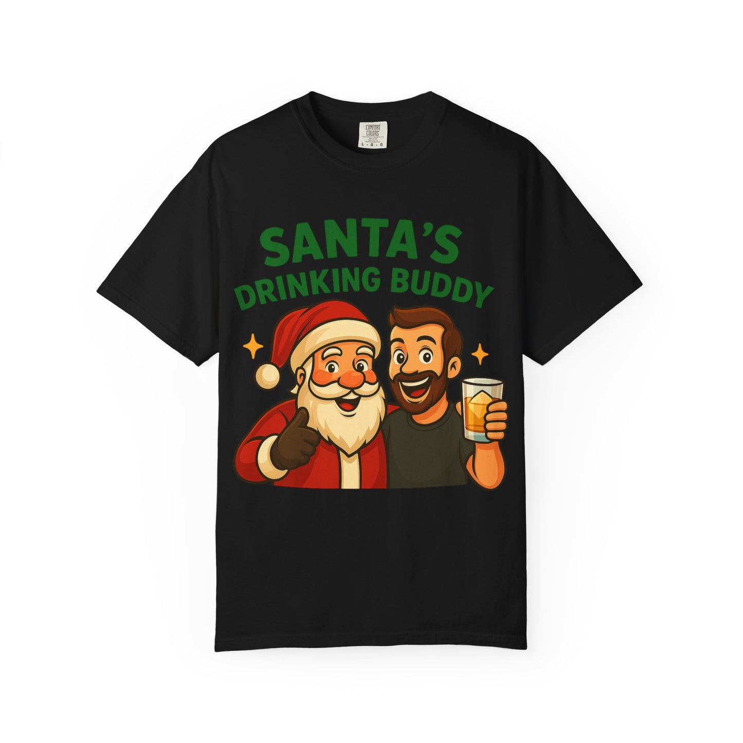 Santa's Drinking Buddy T-Shirt UNISEX